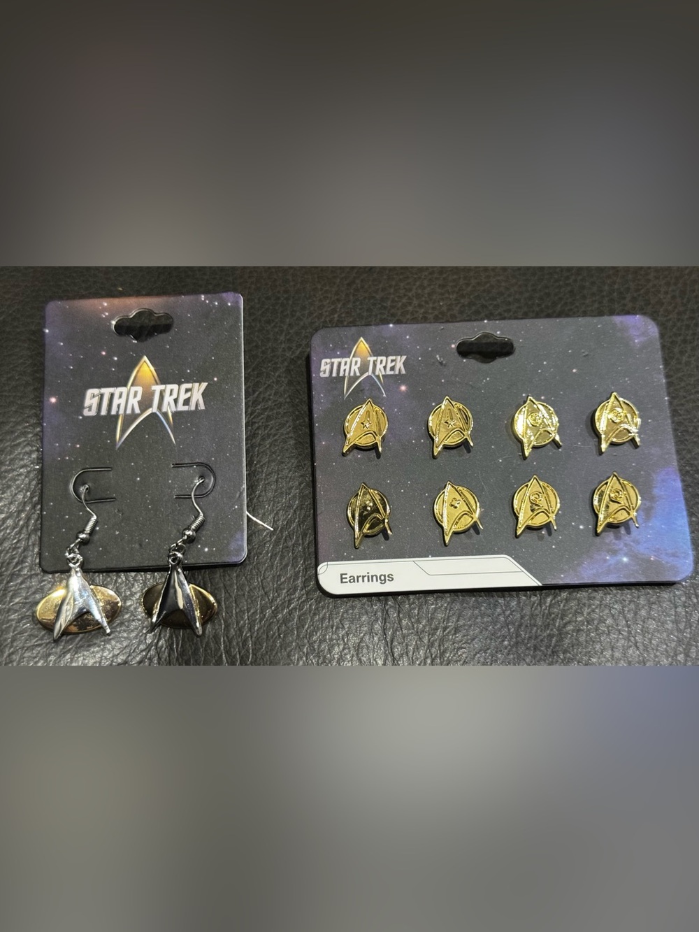 NWT Bioworld and Her Universe Star Trek 2 sets of earrings